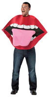 Mens Lips and Tongue Costume