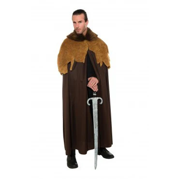 Mens Medieval Warrior Cloak