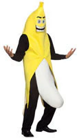 Mens Naughty Banana Flasher Costume