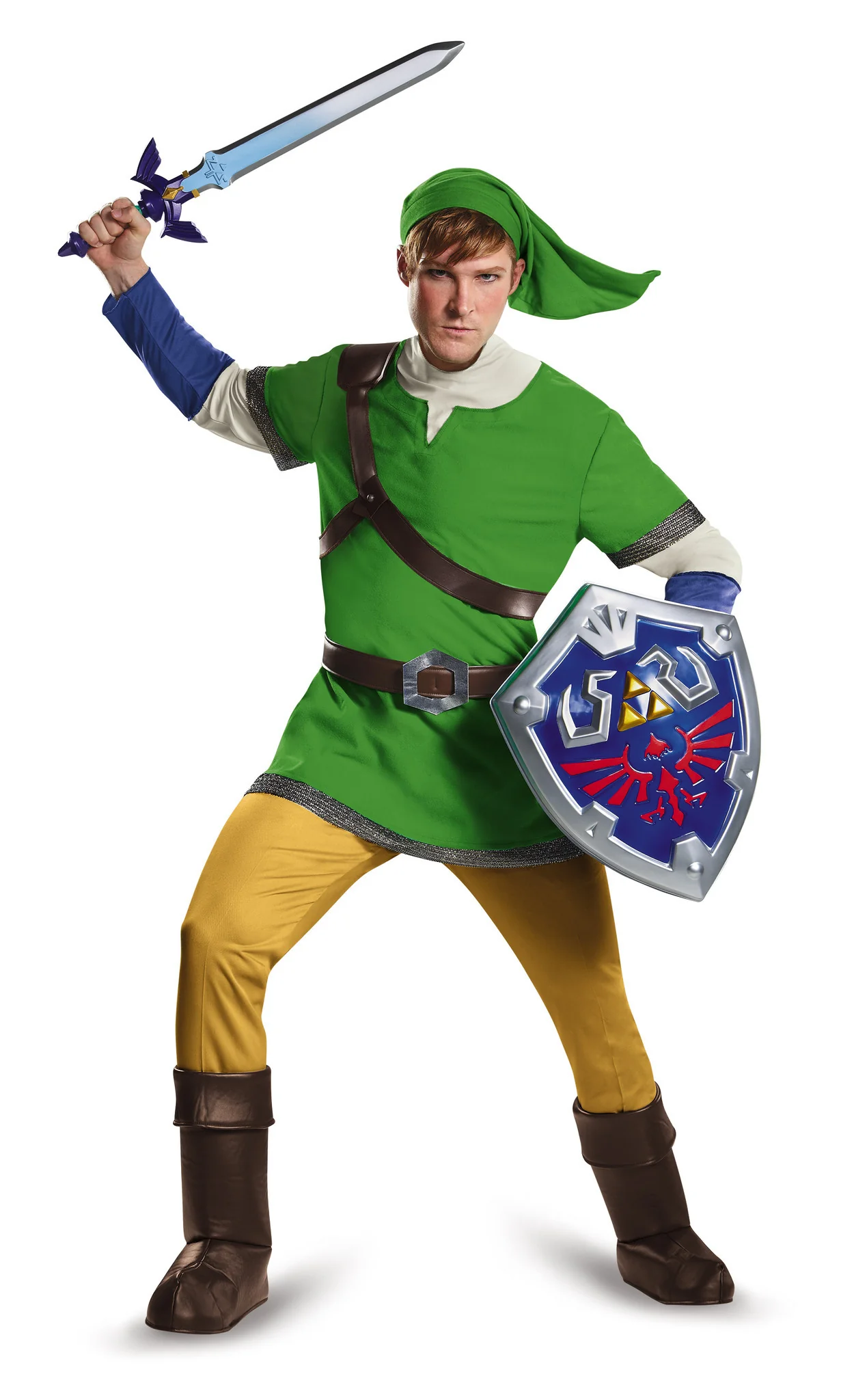 Mens Legend of Zelda Deluxe Link Costume
