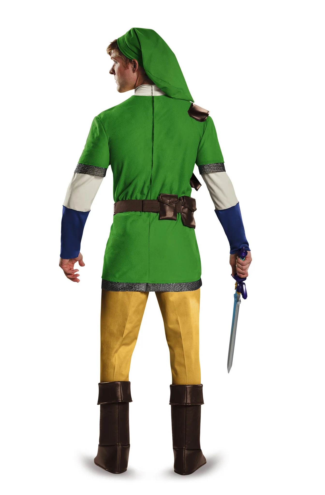 Mens Legend of Zelda Deluxe Link Costume - Image 2
