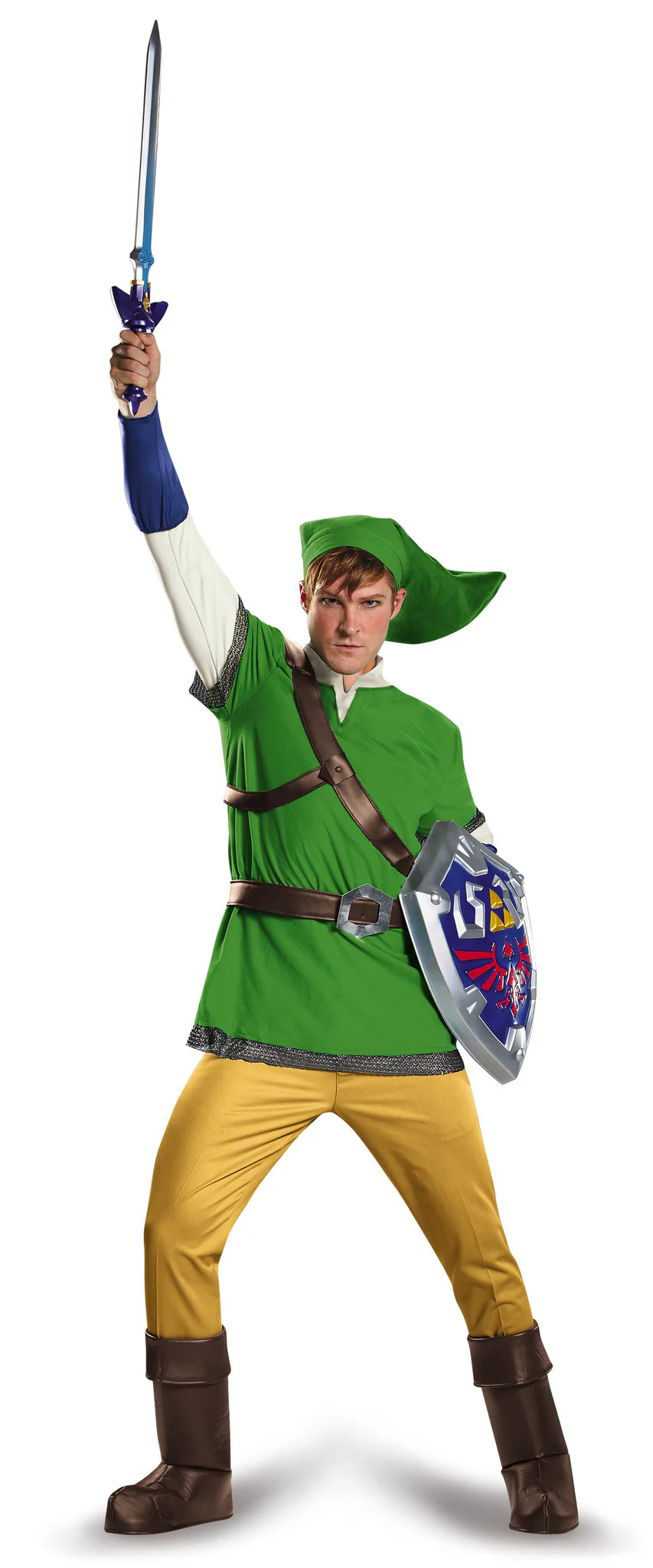 Mens Legend of Zelda Deluxe Link Costume - Image 3