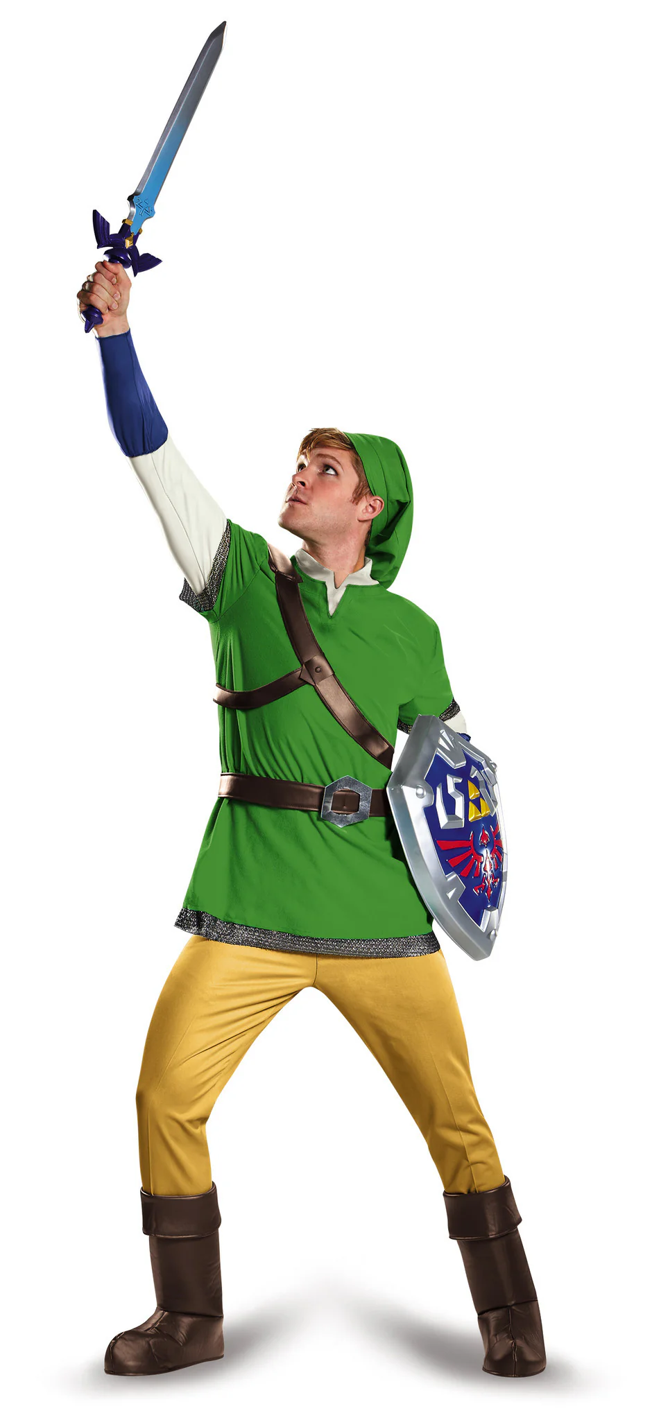 Mens Legend of Zelda Deluxe Link Costume - Image 4
