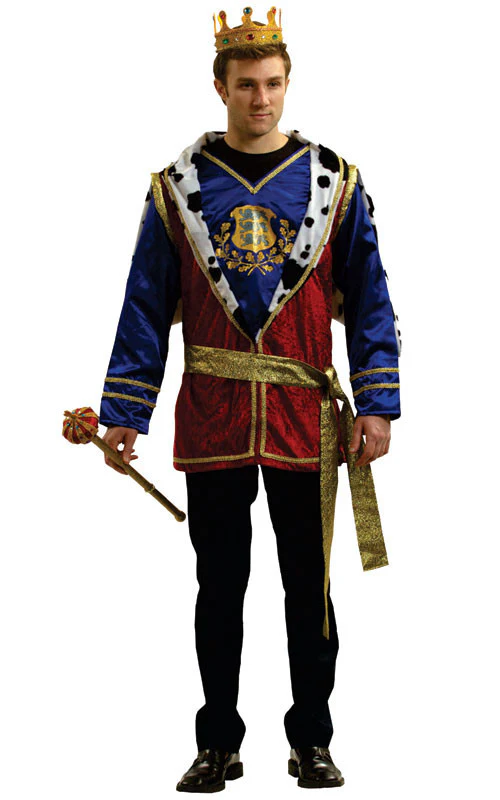 Mens Noble King Costume