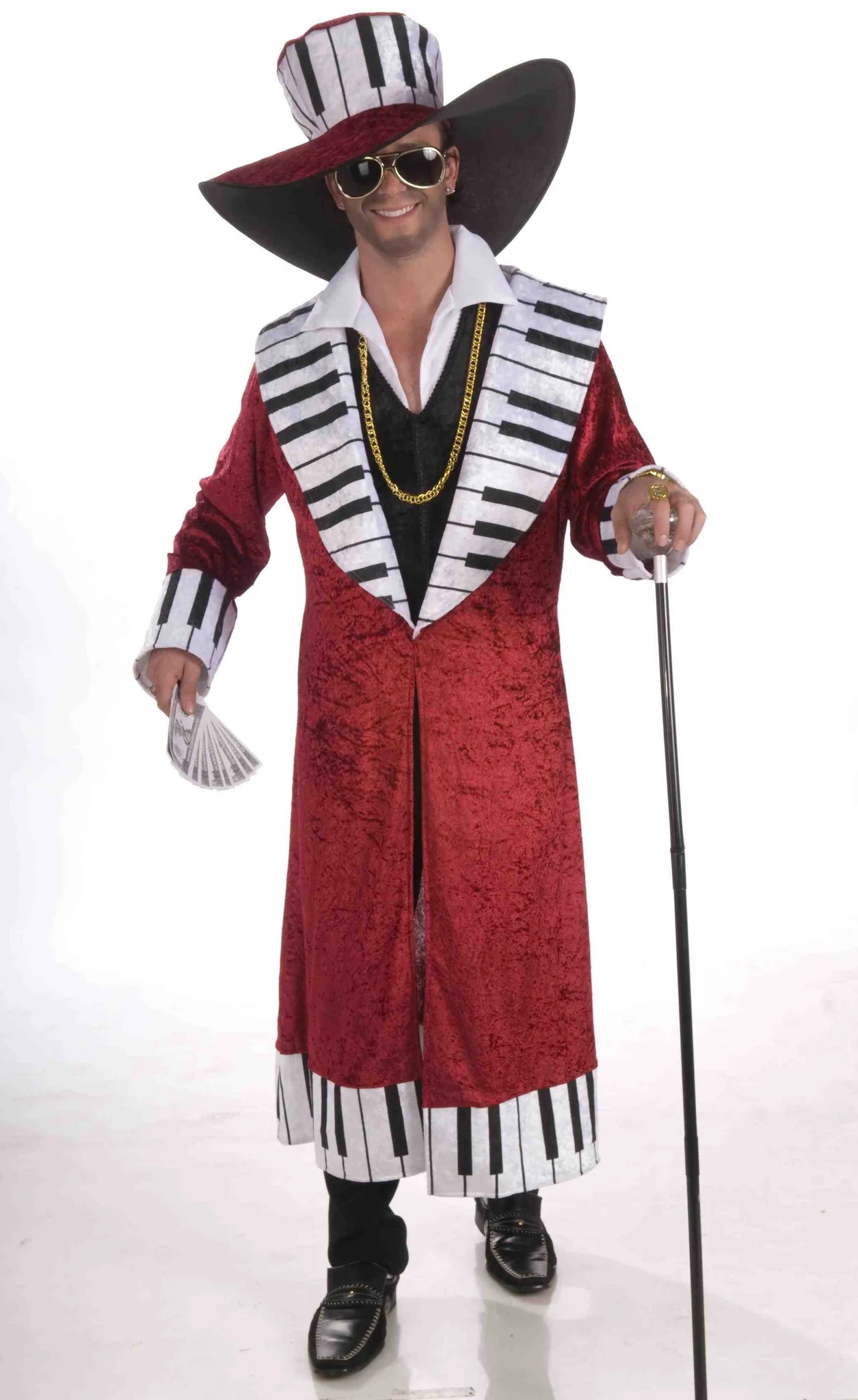 Men's Pimp Costumes Piano Playa Pimp
