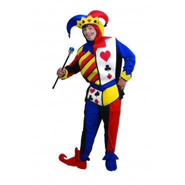 Mens Playing Card Joker Costume