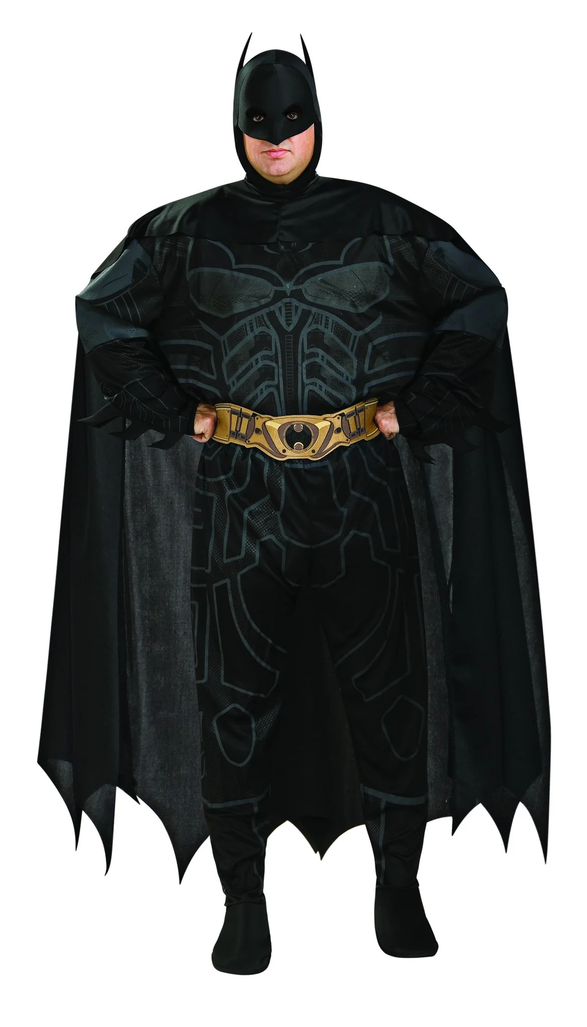 Mens Plus Size Batman Costume