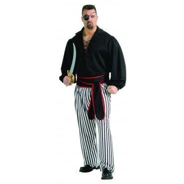 Mens Plus Size Buccaneer Costume