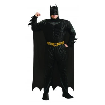 Mens Plus Size Deluxe Batman Costume