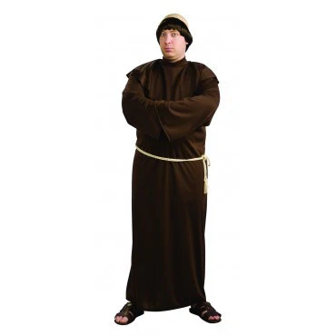 Mens Plus Size Monk Costume