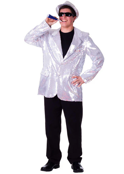 Mens Sequined Blazer - Various Colors - Image 2