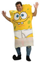Mens Spongebob Underpants Costume