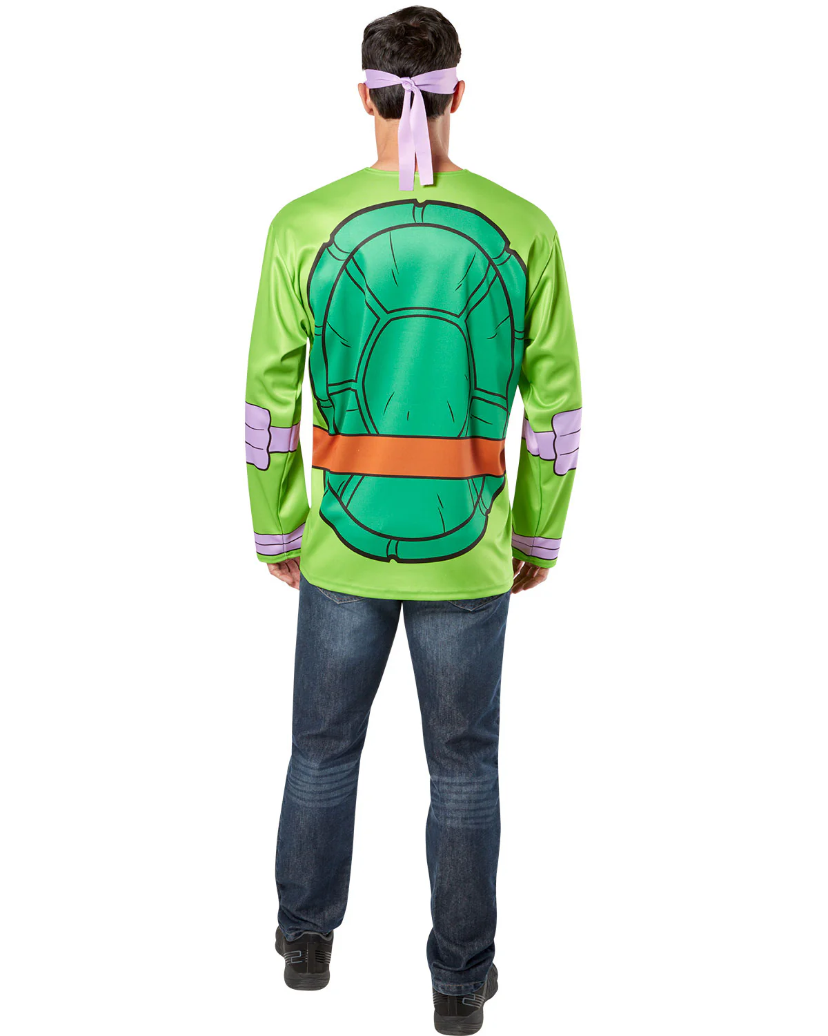 Mens Teenage Mutant Ninja Turtles Donatello Costume Top - Image 3