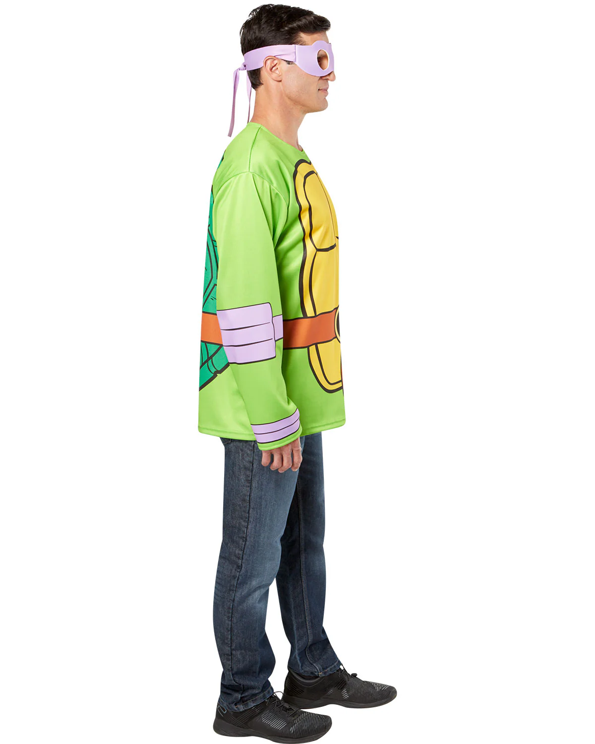 Mens Teenage Mutant Ninja Turtles Donatello Costume Top - Image 4