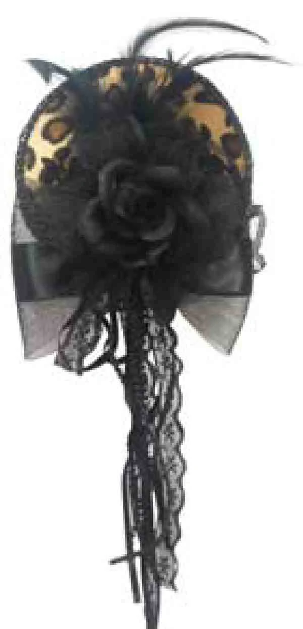 Mini Leopard Flat Hat