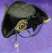 Mini Steampunk Pirate Hat