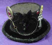 Mini Steampunk Top Hat with Gears