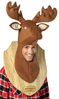 Moose Head Trophy Headpiece