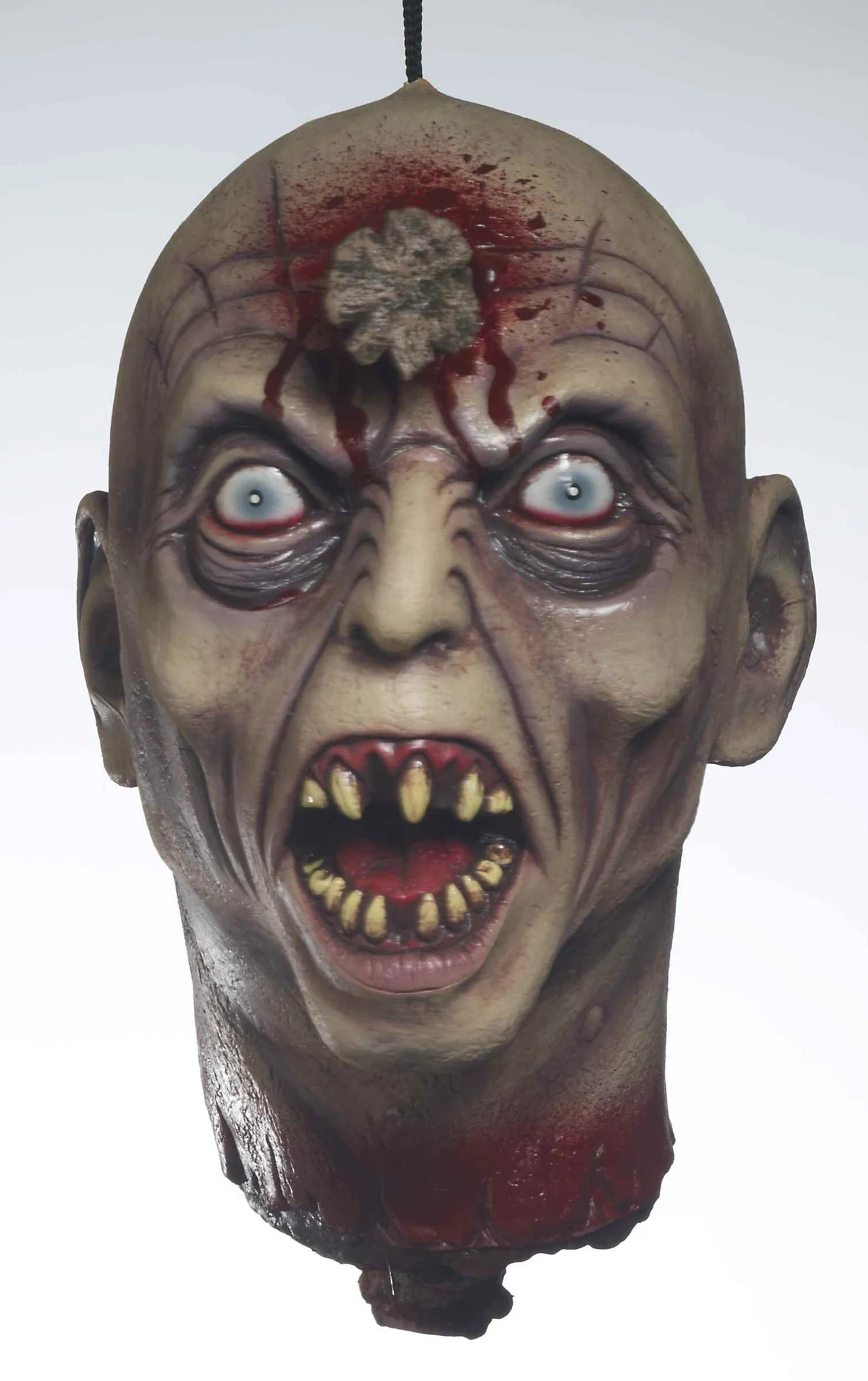 Nail Thru Head Horror Prop