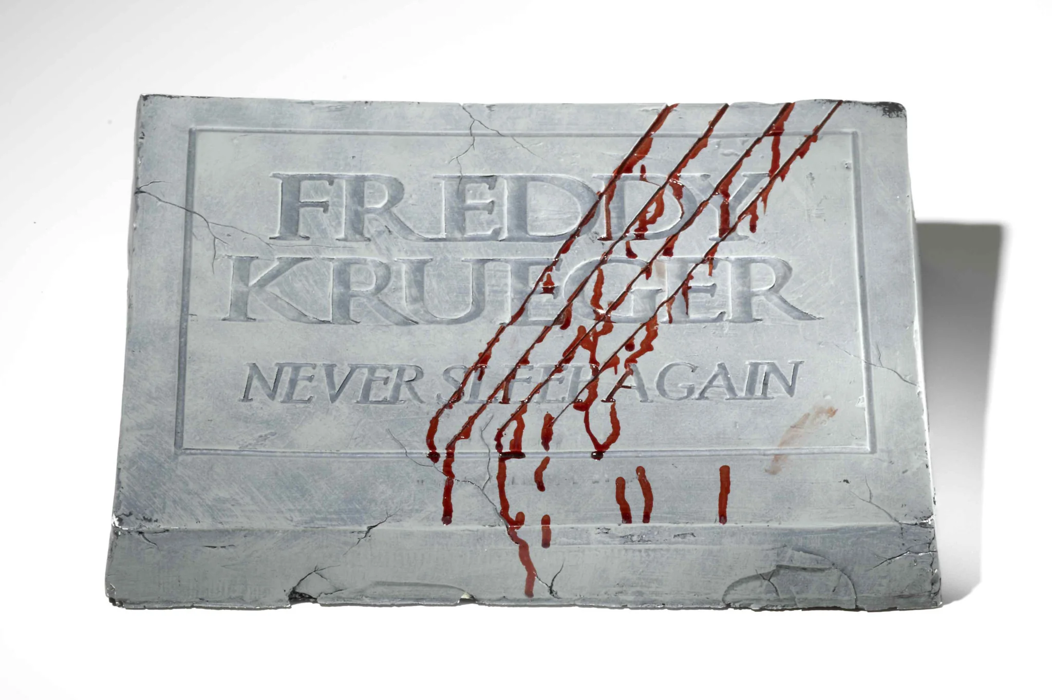 Nightmare Freddy Krueger Grave Footstone