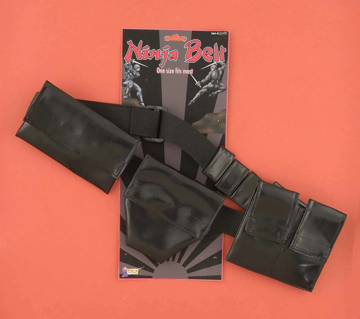 Ninja Halloween Costume Belt Adult/Teen