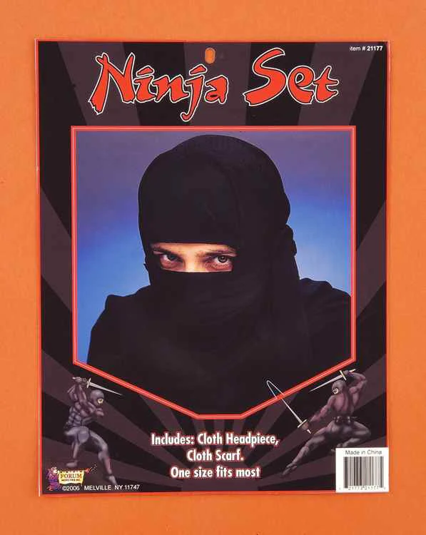 Ninja Headpiece Costume Headwear