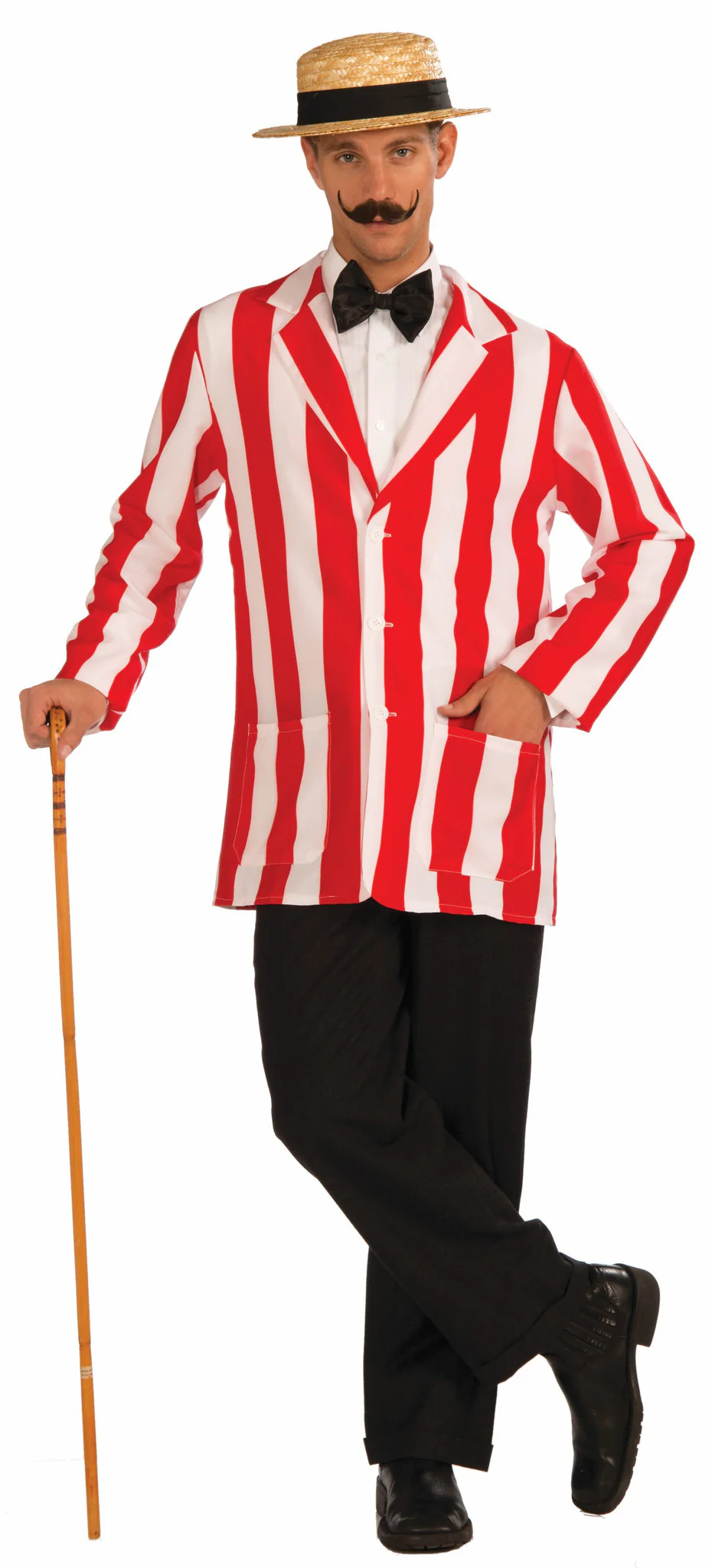 Old Time Jacket - Red/White - XL