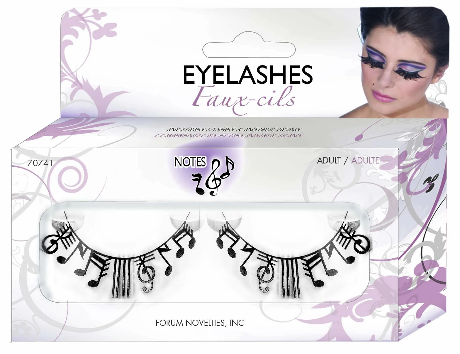 Paper Eyelashes-Music Notes