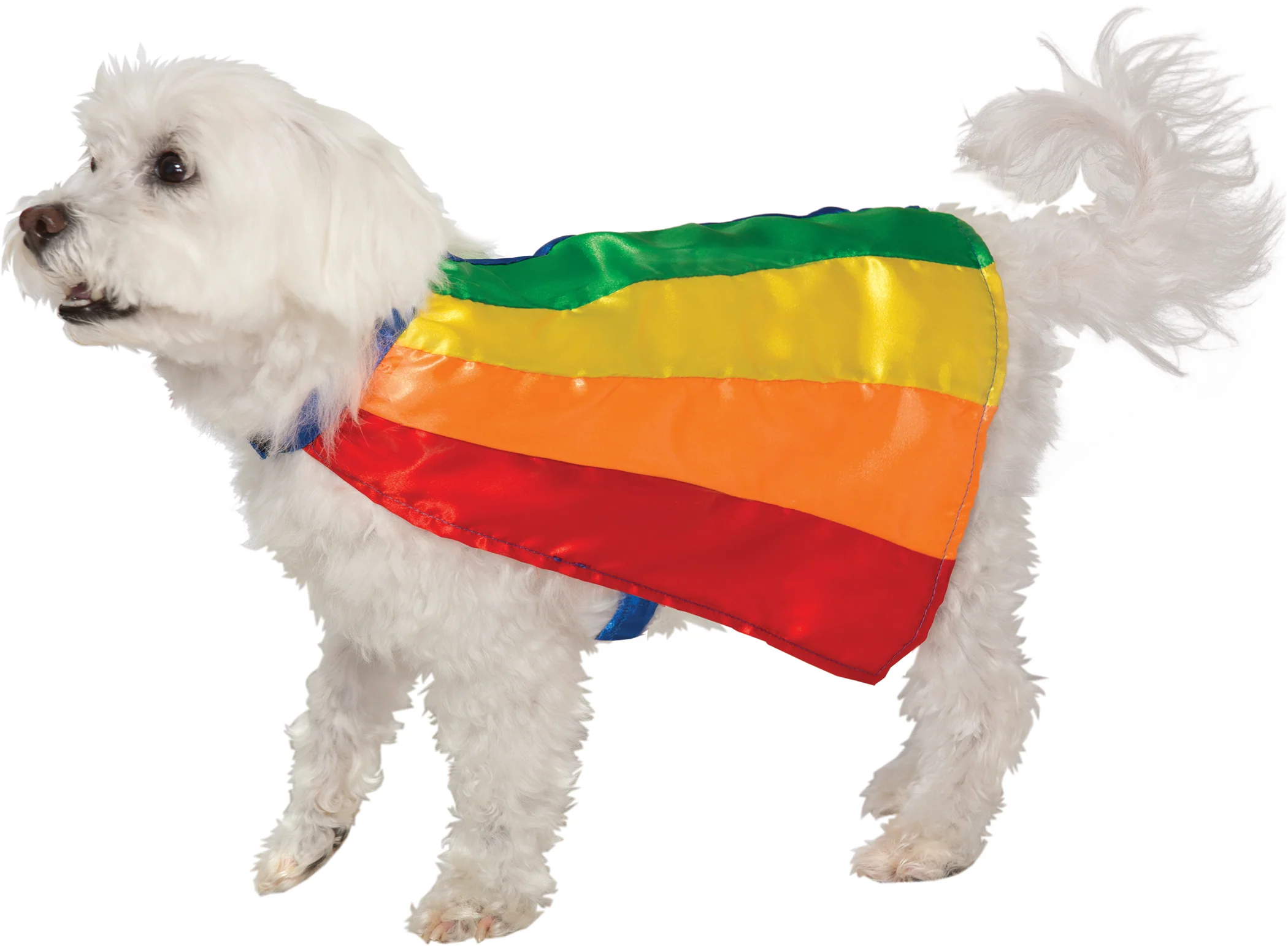 Pets Rainbow Cape Costume Accessory - Image 2