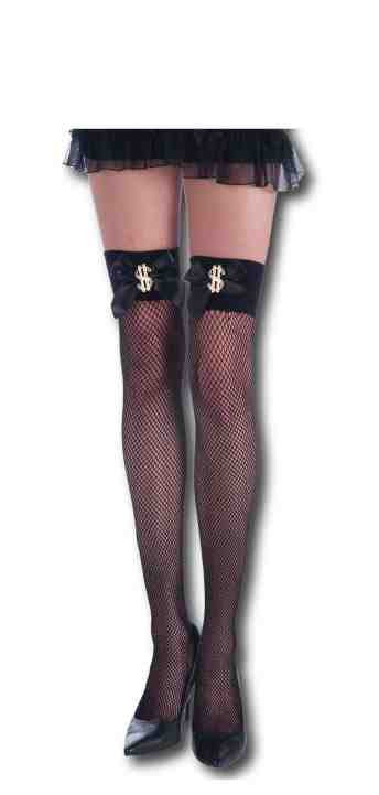 Pimpette Fishnet Thigh Highs