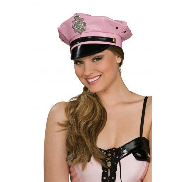 Pink Police Hat