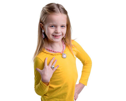 Pink Princess Jewelry Set