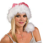 Pink Santa Hat