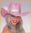 Pink Sequin Cowgirl Hat