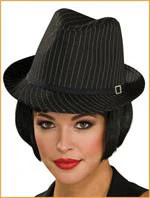 Pinstripe Fedora