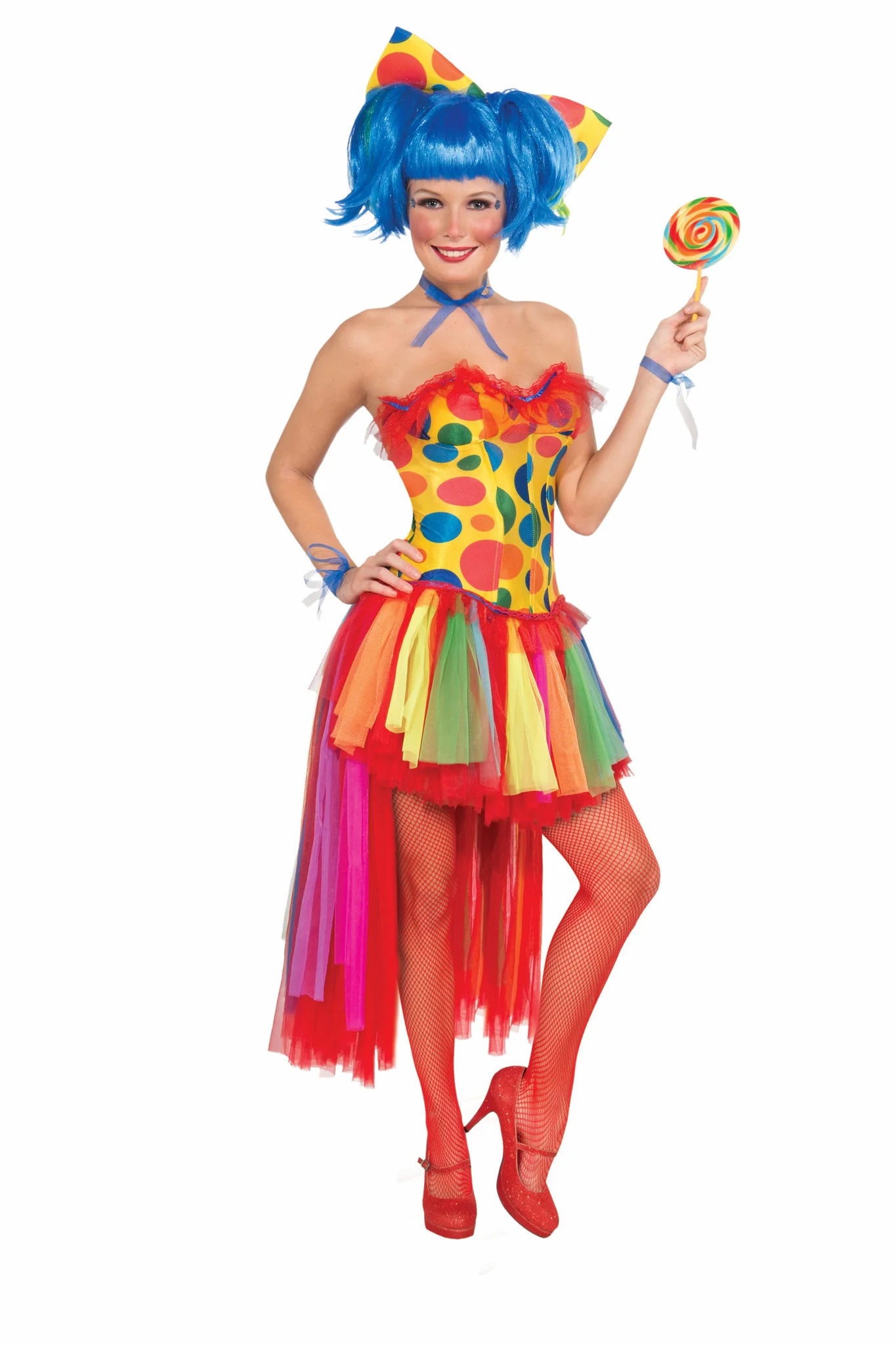 Pippi Polka Dot Clown Corset