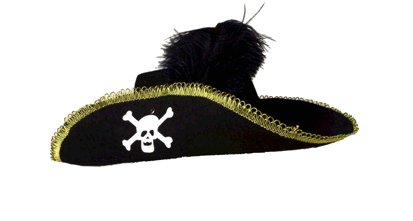 Pirate Costume Hats Feathered Pirate Hat