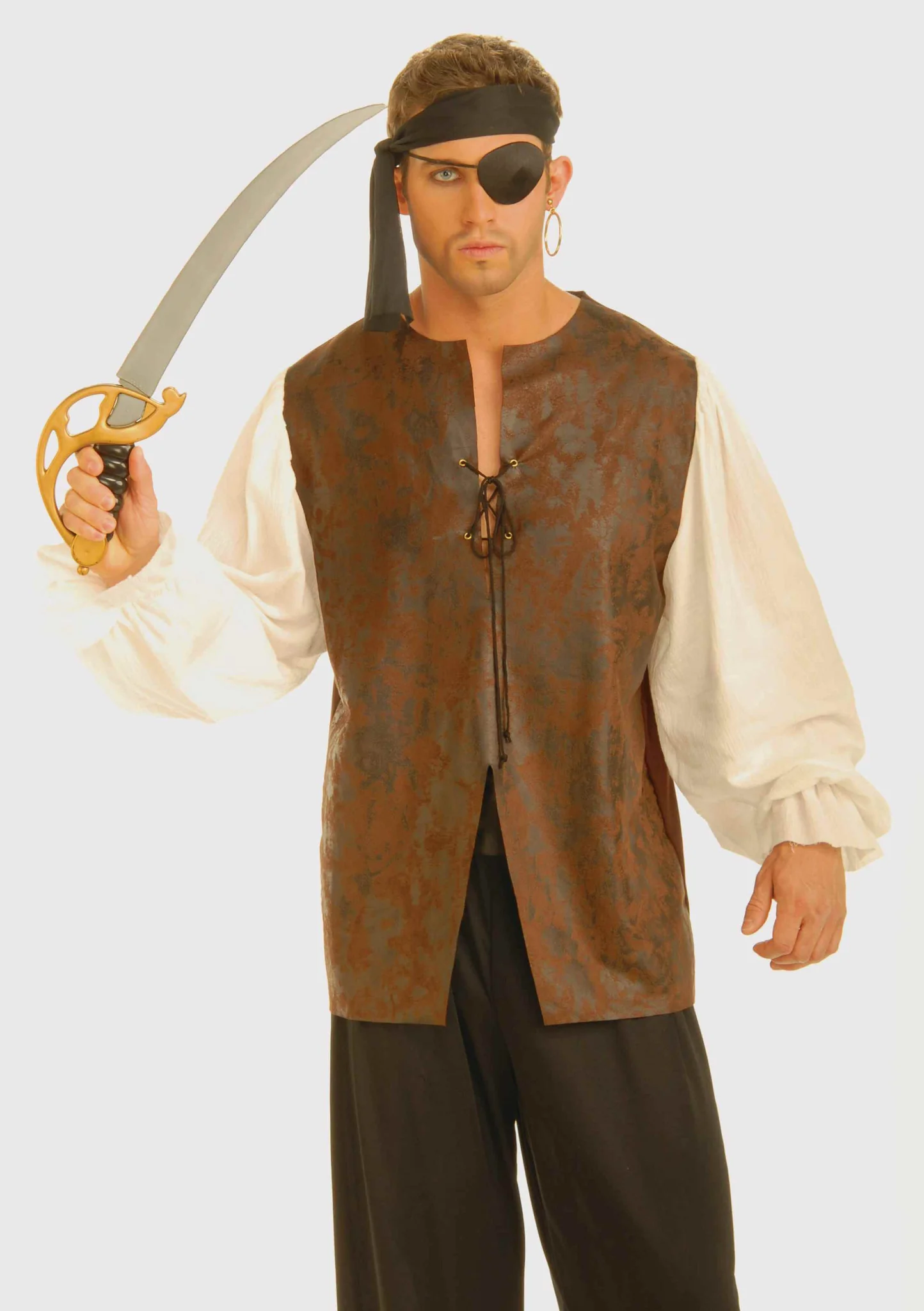 Pirate Costume Shirt Men's Buccaneer Shirts