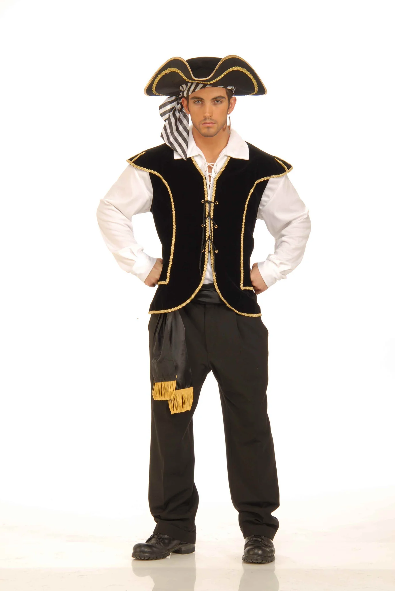 Pirate Costume Vests Men's Pirate Vest