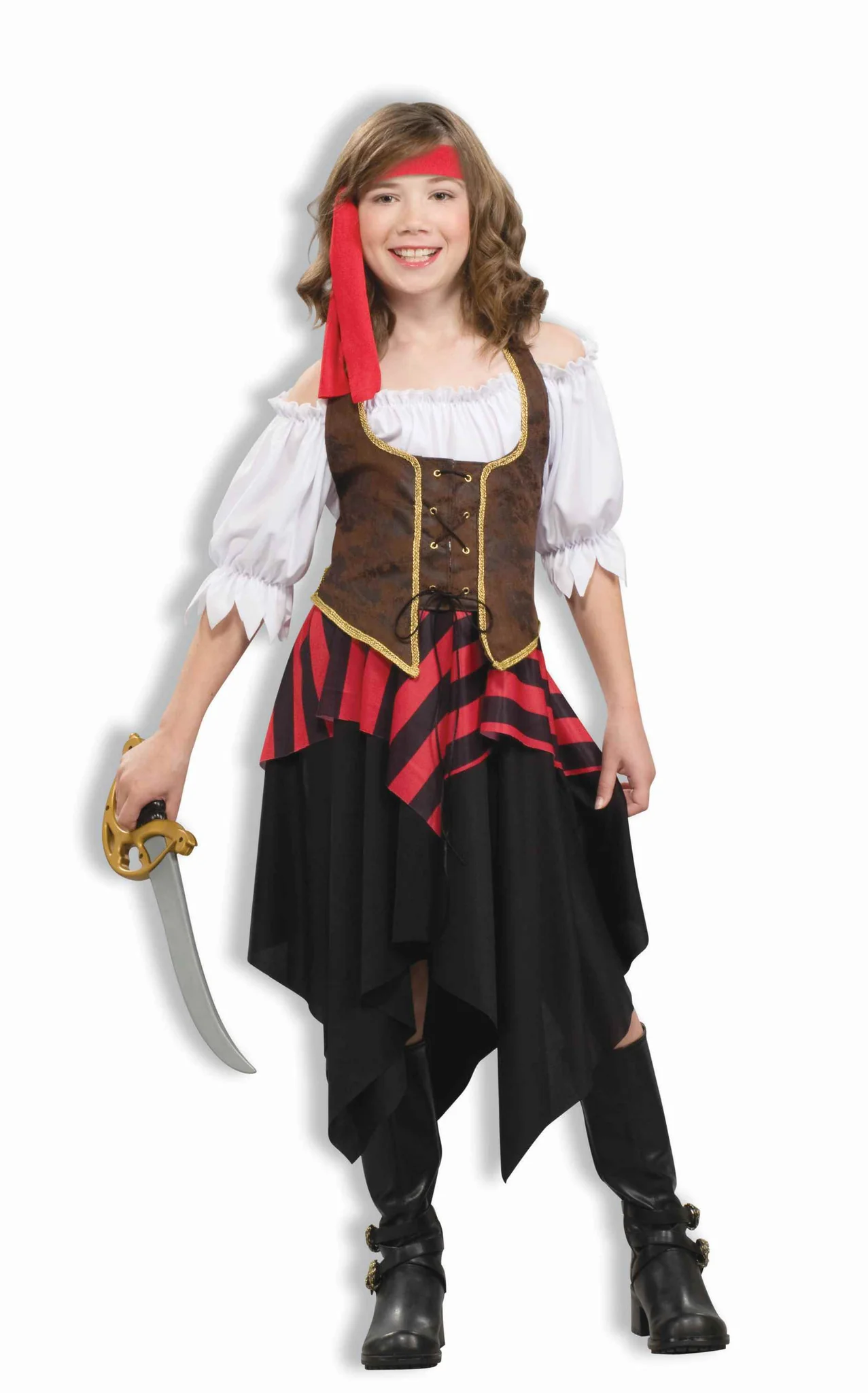 Pirate Girl Costume Kid's Pirate Deluxe