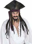 Pirate Hat with Dreadlocks