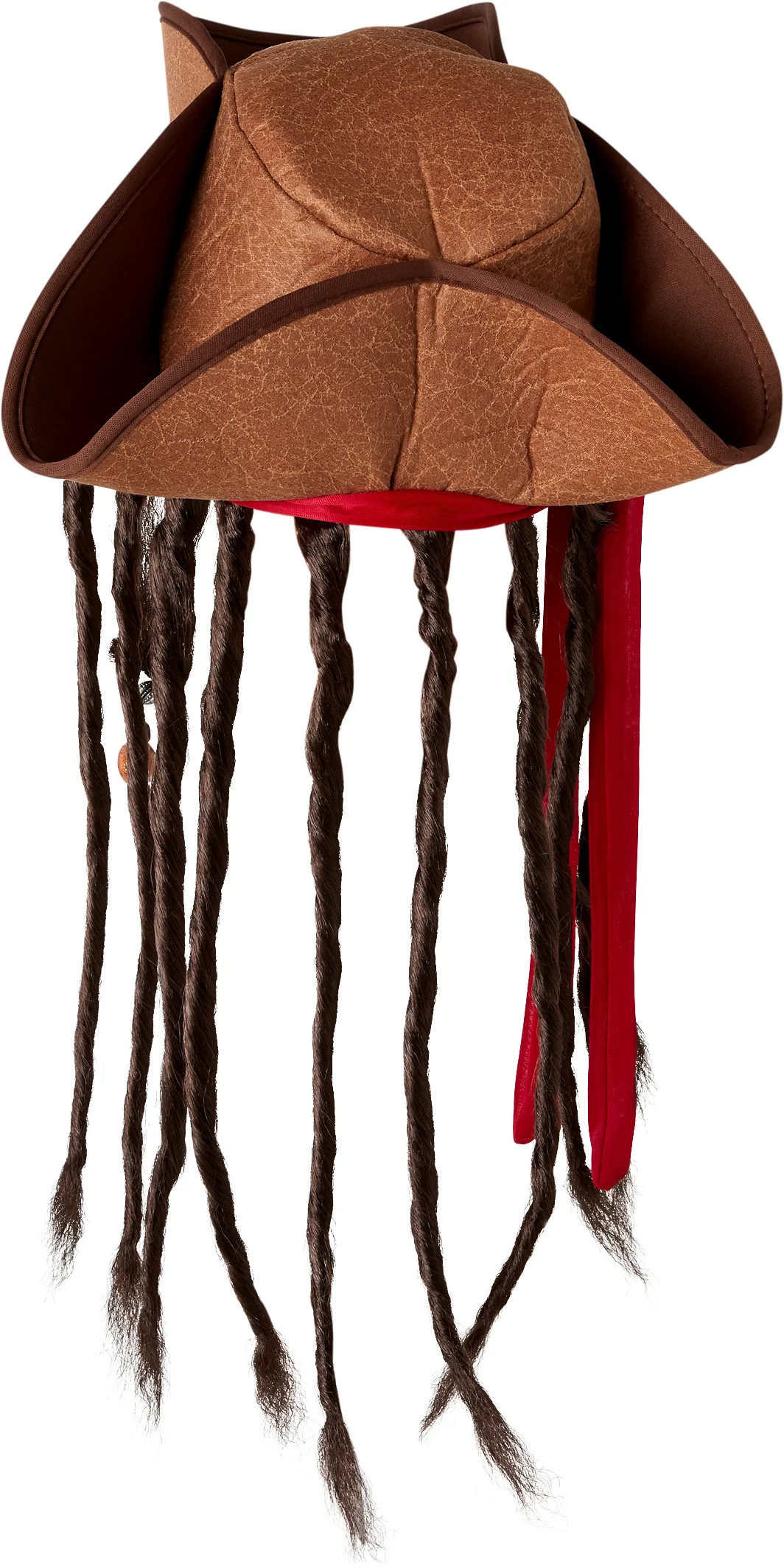 Pirate Hat with Dreads Costume Hat - Image 7