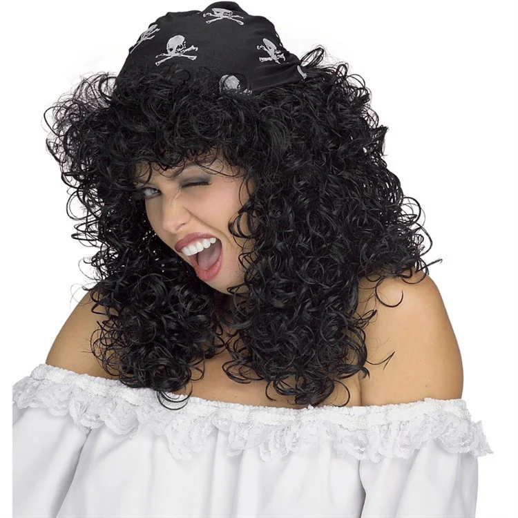 Pirate Queen Wig - Various Colors - Image 2