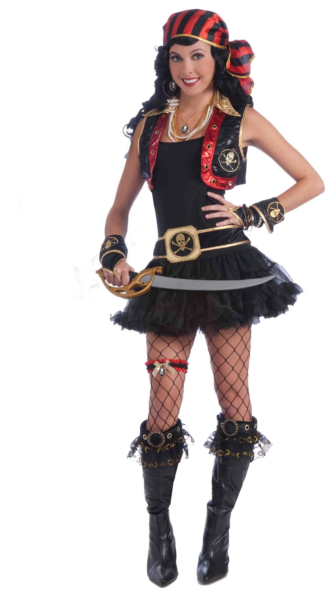 Pirate Woman Head Scarf