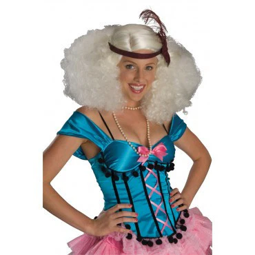 Platinum Burlesque Wig