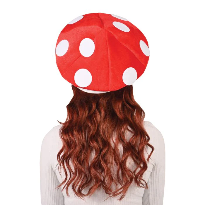 Plush Mushroom Costume Hat - Image 2