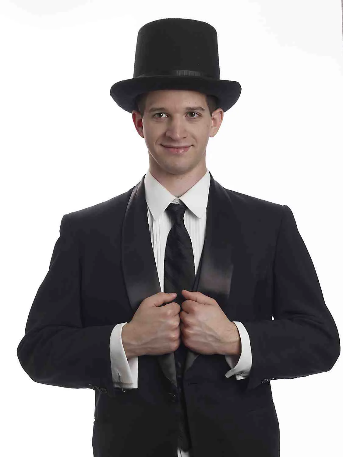 Presidential Costume Top Hat Black