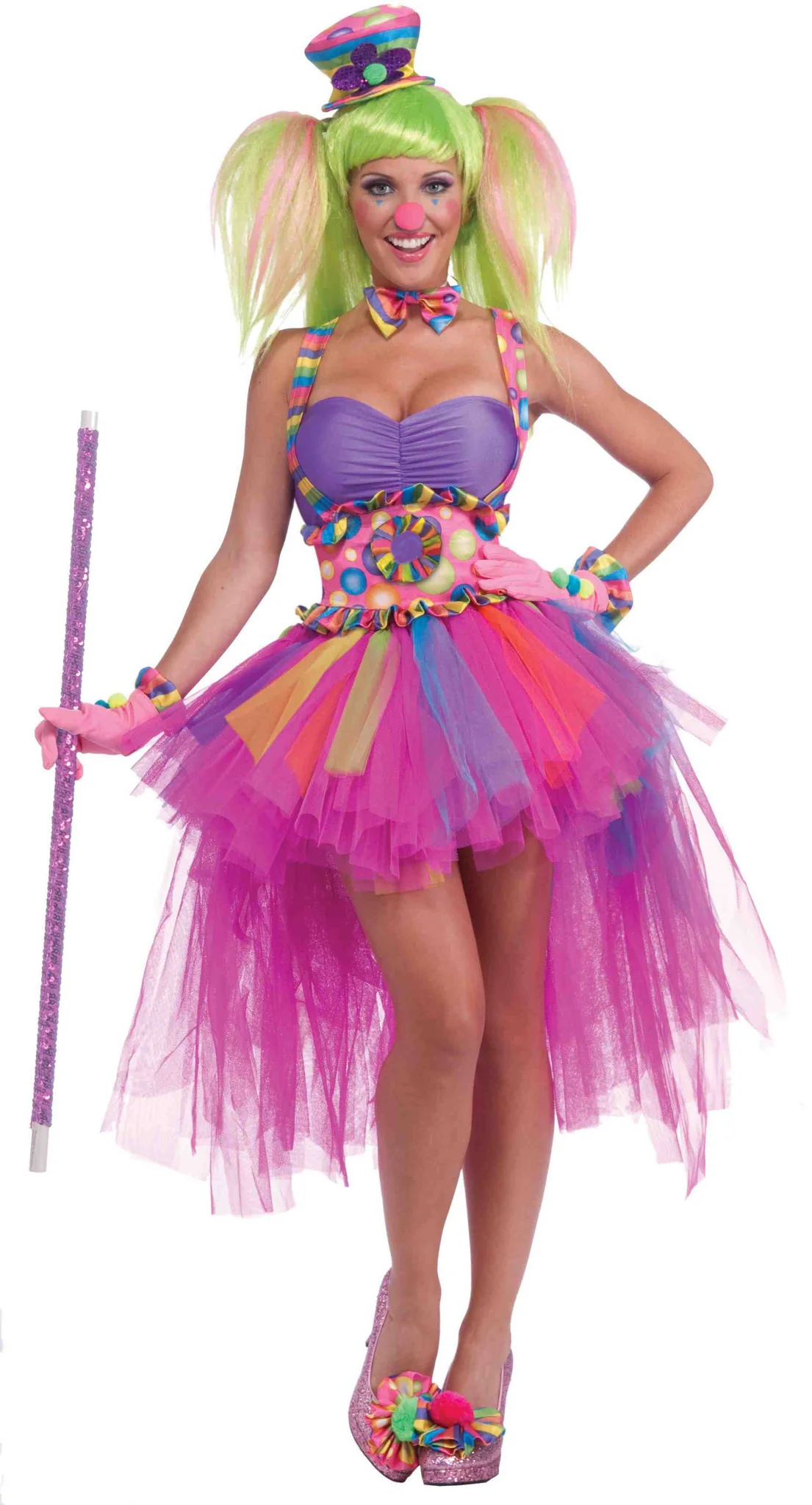 Pretty Clown Lady Halloween Costume Lulu