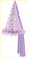 Purple Conical Princess Hat