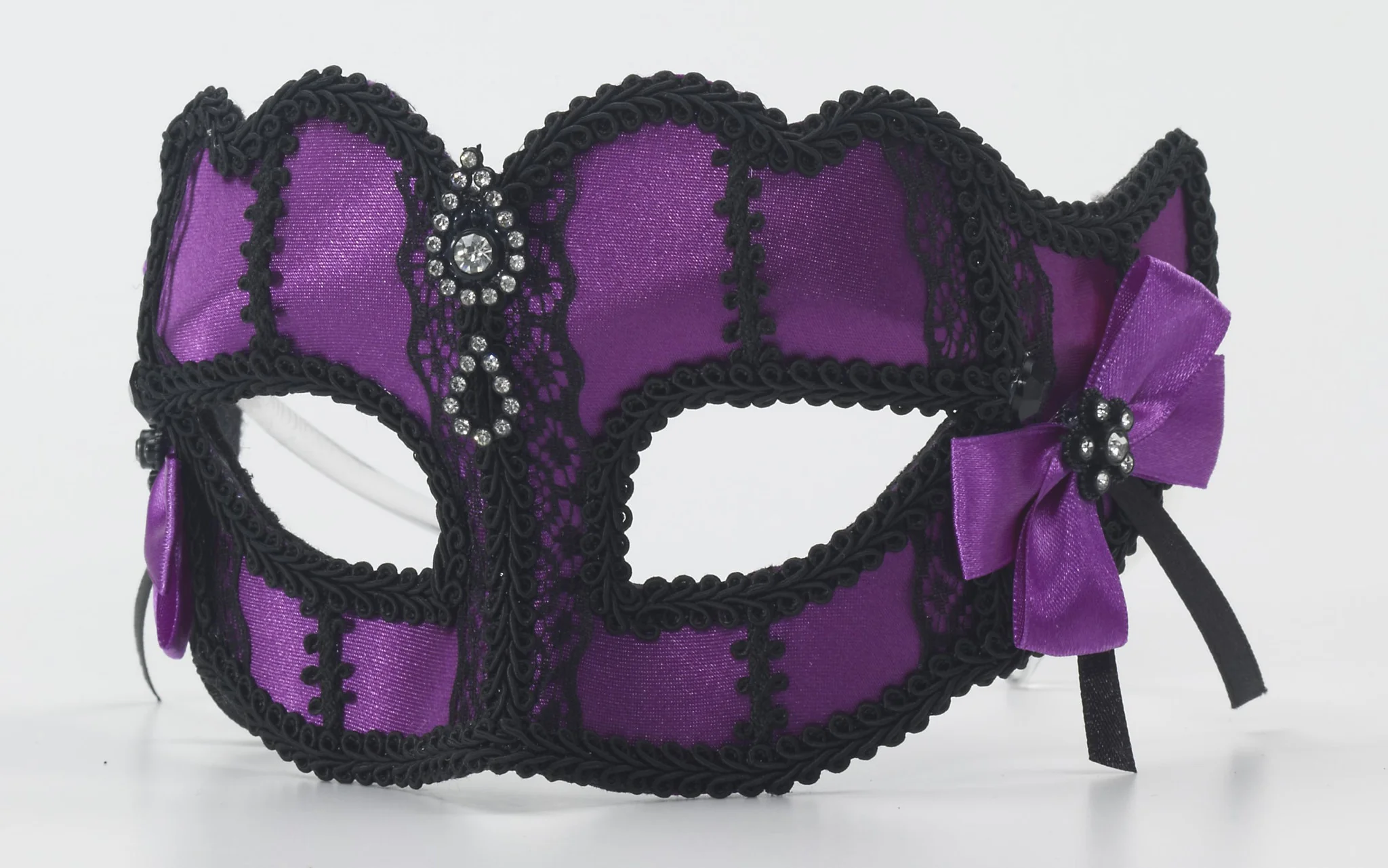 Purple Venet.Half Mask/Glasses